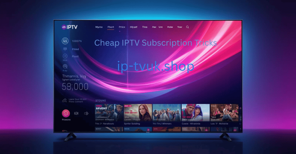 Cheap IPTV Subscription Tricks