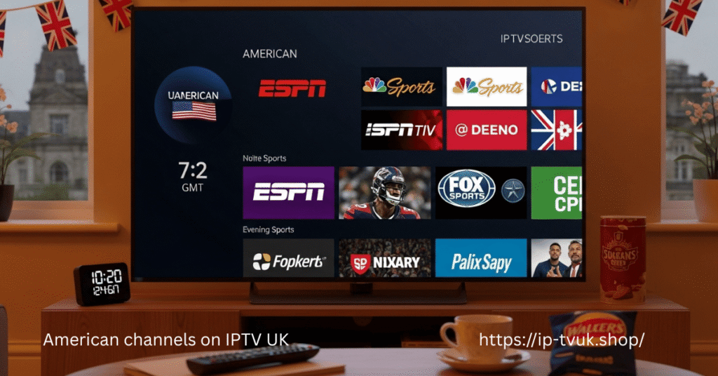 American channels on IPTV UK