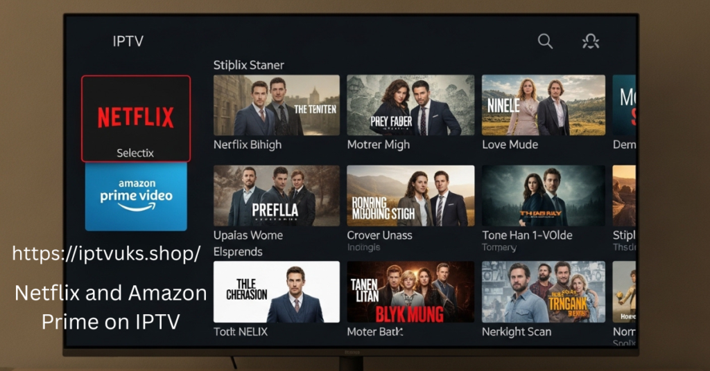 Netflix and Amazon Prime on IPTV