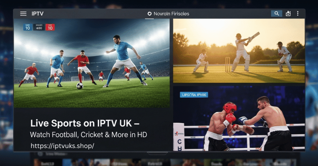 Live Sports on IPTV UK